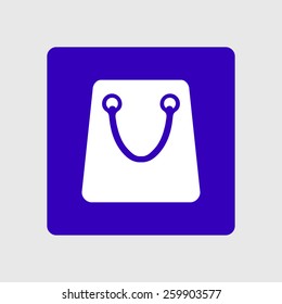 Shopping bag icon.