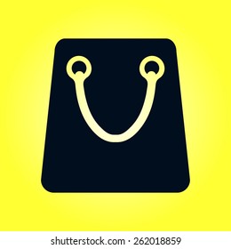 Shopping bag icon.