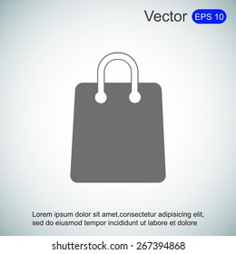 Shopping bag icon