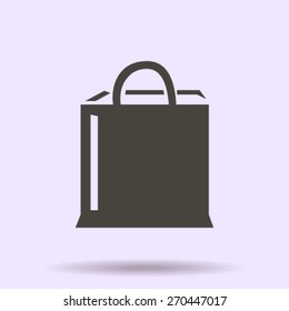 Shopping bag icon