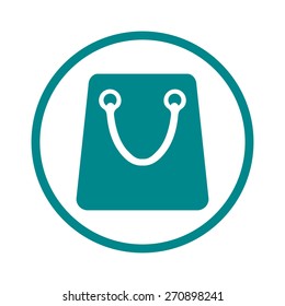 Shopping bag icon.