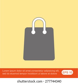 Shopping bag icon
