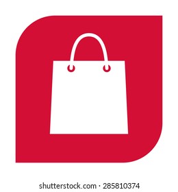Shopping bag icon.