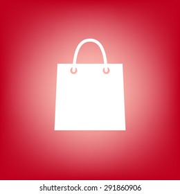 Shopping bag icon.