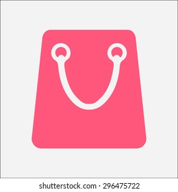 Shopping bag icon.