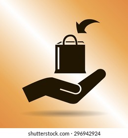 Shopping bag icon