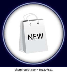 shopping bag icon 