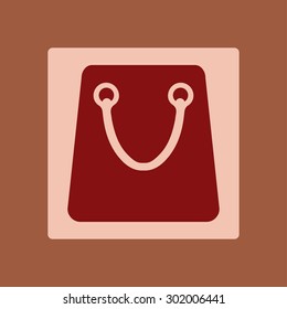 Shopping bag icon.
