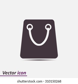 Shopping bag icon.
