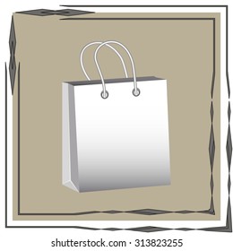 Shopping bag icon