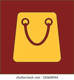 Shopping bag icon.
