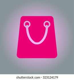 Shopping bag icon.
