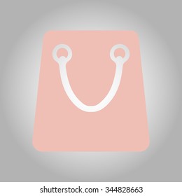 Shopping bag icon.