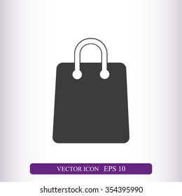 Shopping bag icon