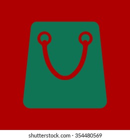 Shopping bag icon.