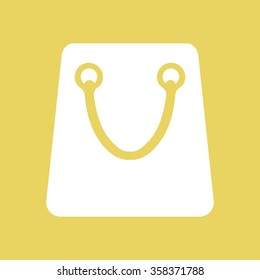 Shopping bag icon.