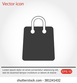 Shopping bag icon