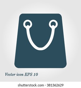 Shopping bag icon.