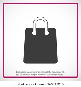 Shopping bag icon