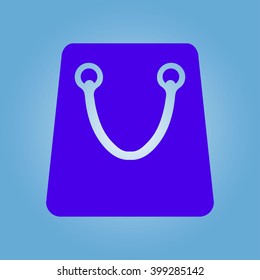 Shopping bag icon.