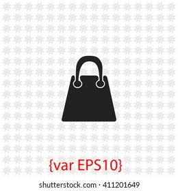 Shopping bag icon.