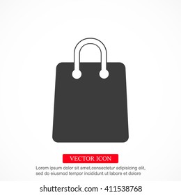 Shopping bag icon
