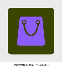 Shopping bag icon.