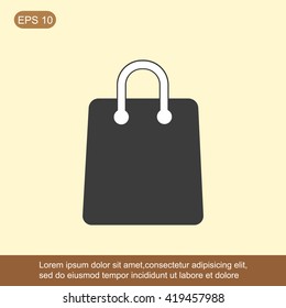 Shopping bag icon

