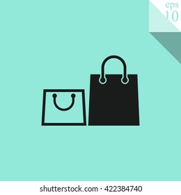 Shopping Bag Icon.