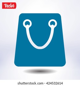 Shopping bag icon.