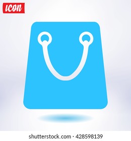Shopping bag icon.