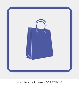 Shopping bag icon.