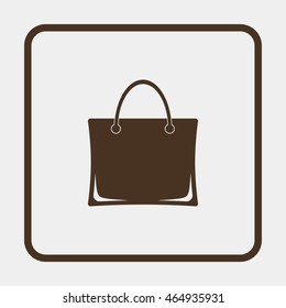 Shopping bag icon.