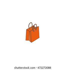 Shopping bag icon.