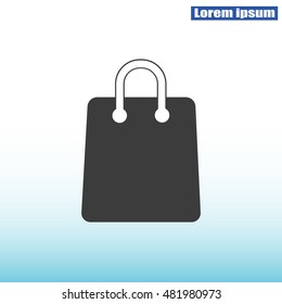 Shopping bag icon