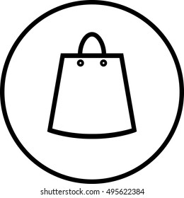 Shopping bag icon