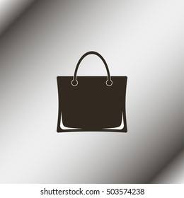 Shopping bag icon.