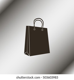 Shopping bag icon.