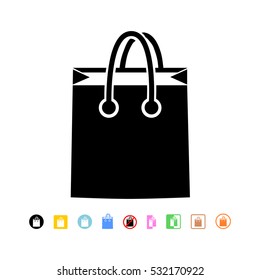Shopping bag icon