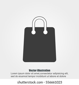Shopping bag icon