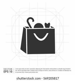 Shopping bag icon