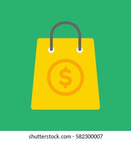 Shopping bag icon