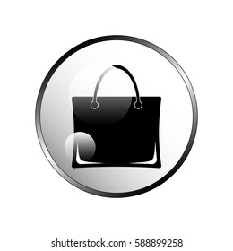 Shopping bag icon.