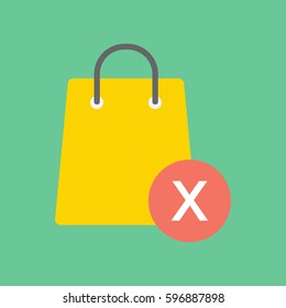 Shopping bag icon
