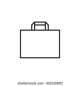 Shopping bag icon.