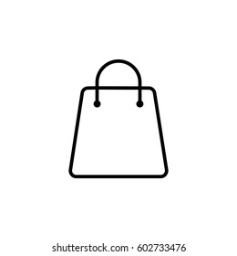 Shopping bag icon.