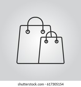 Shopping bag icon