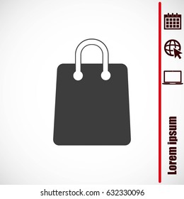 Shopping bag icon