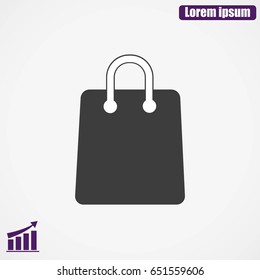 Shopping bag icon