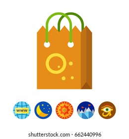 Shopping bag icon